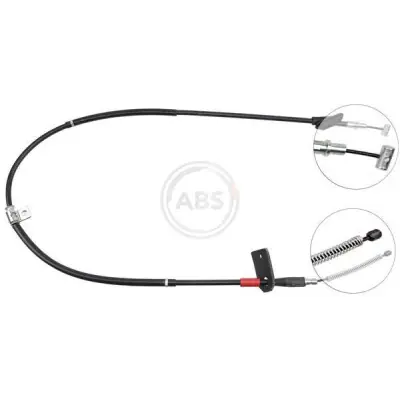 Auténtico Cable de accionamiento, freno de estacionamiento A.B.S. K18748